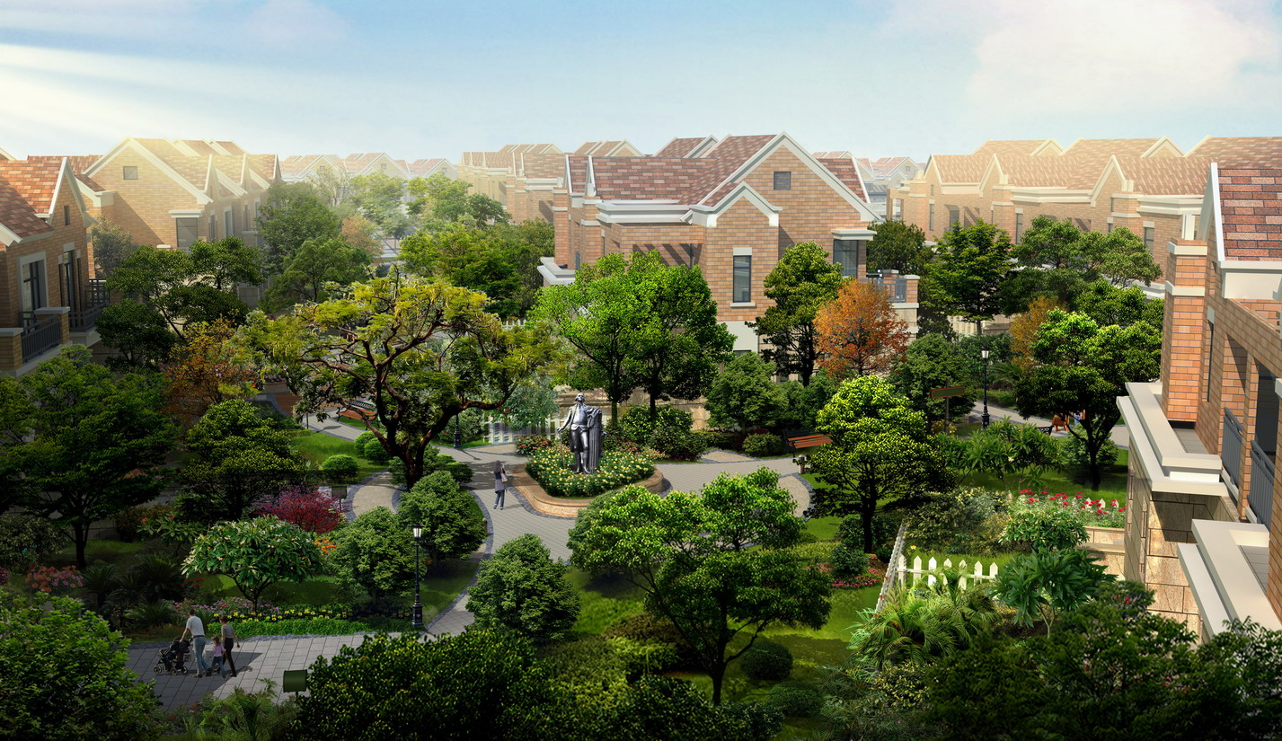 具有口碑的住宅小区景观设计就在朗顿国际