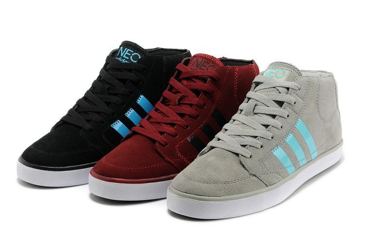 超具口碑的阿迪达斯高帮保暖休闲板鞋供应商当属迈朗 高帮adidas