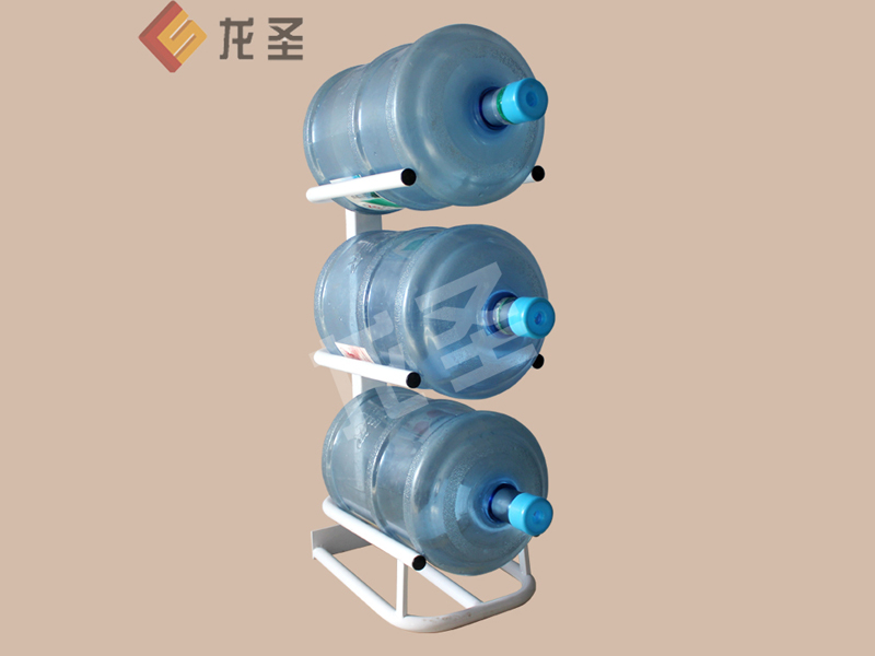 北京哪里有供应高性价三层U型水桶架：北京桶装水陈列架