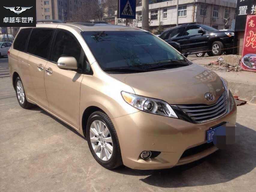 高价收车价位，供应青岛最好的丰田Sienna2012款顶配