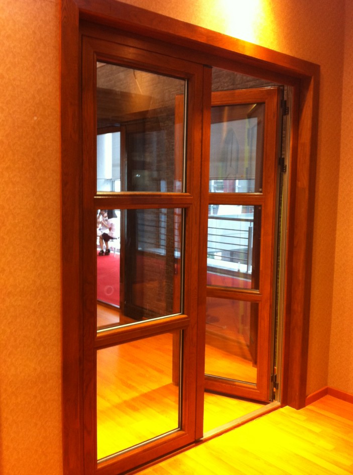 哪里供应铝木复合门窗——河南新品铝木门窗批销