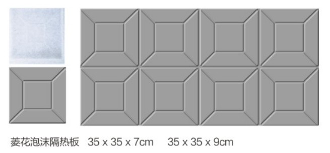 菱花泡沫隔热板模具