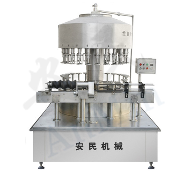潍坊品牌好的24A型全自动负压灌装机厂家——安民24头负压灌