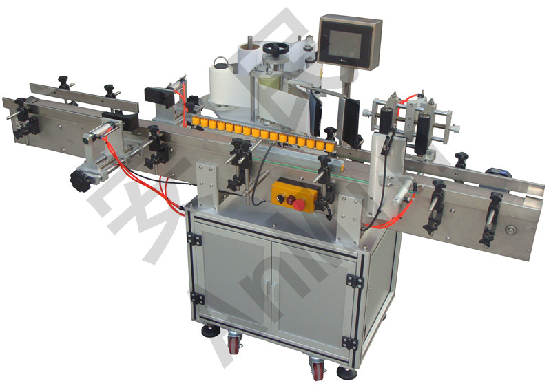 安民油专用贴标机代理，规模最大的AM-100油桶专用贴标机厂