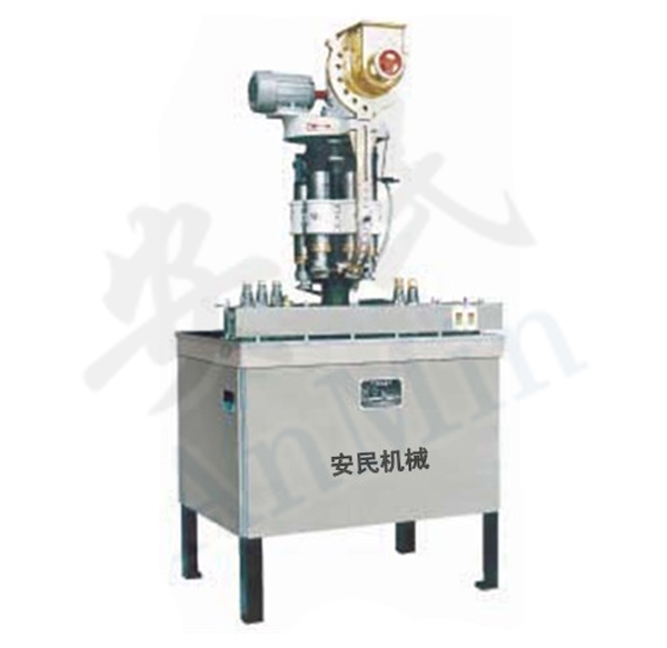 安民皇冠式自动压盖机代理——安民包装机械公司AM-6A型皇冠