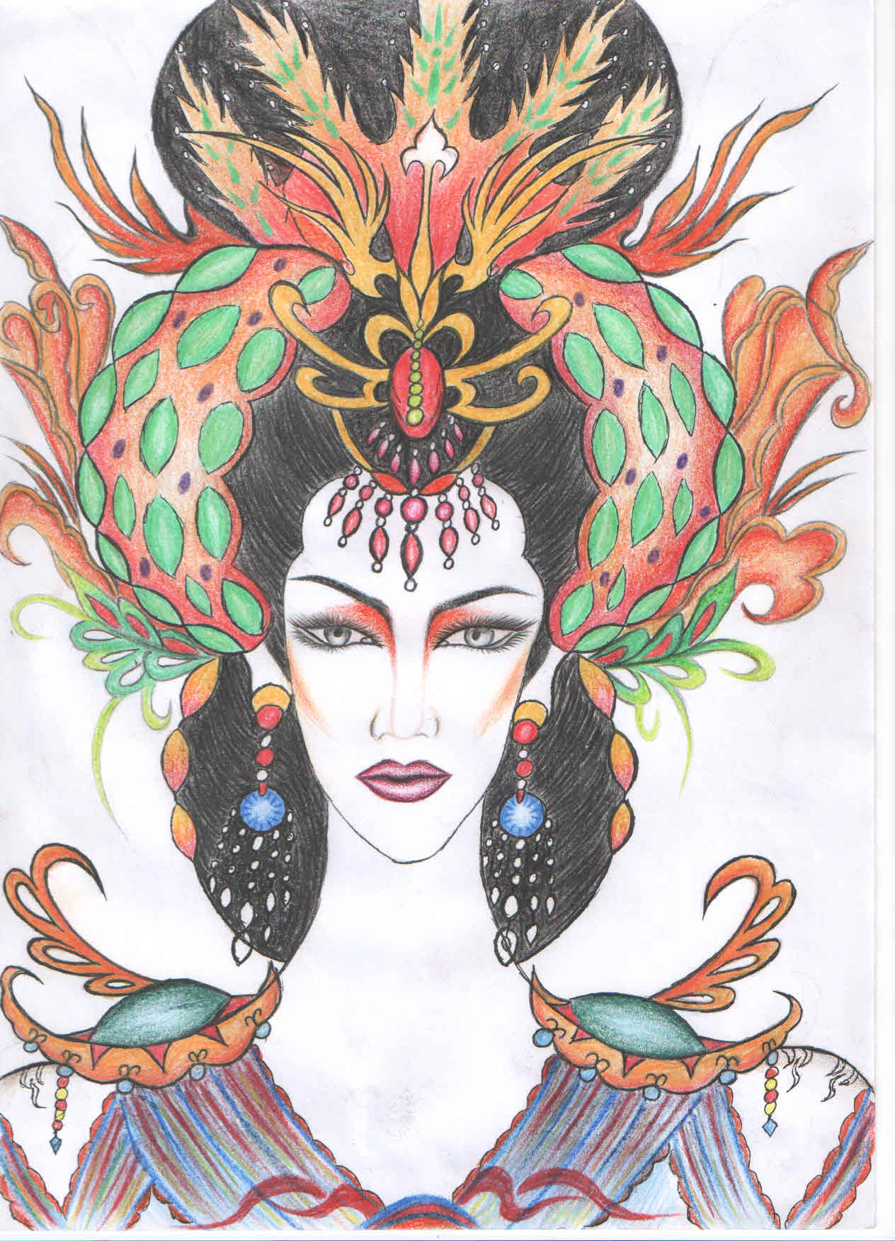 化妆素描培训  个人形象设计   色彩化妆培训
