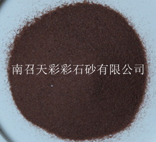 化工厂用晚霞红彩砂,晚霞红彩砂厂家直销