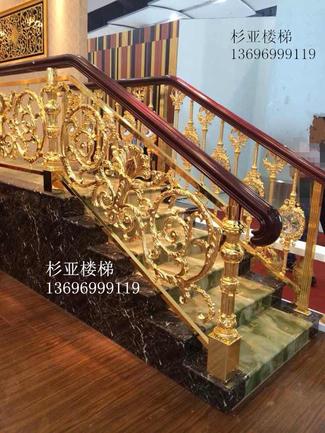 广东铜栏杆 大量出售福建好的铜楼梯