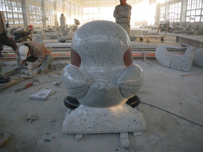 去哪买优良的鸭子石雕,福州动物雕刻