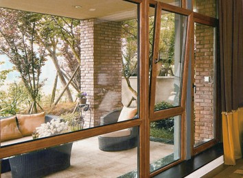 最好的铝木窗 优质木包铝门窗诚挚推荐