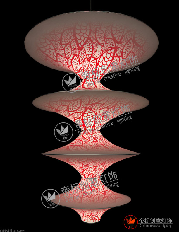帝标多层飞碟吊灯
