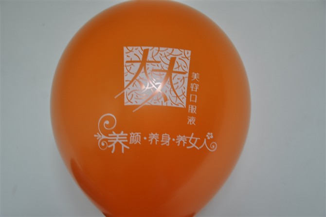 成都广告气球印刷气球定制，气球加印LUGOU