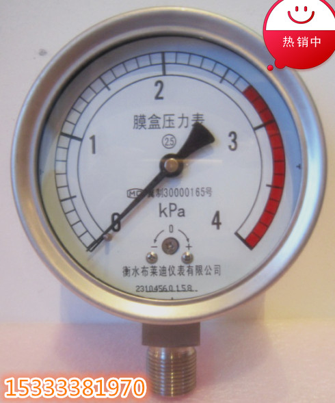 想买报价合理的不锈钢膜盒压力表就来布莱迪仪表公司