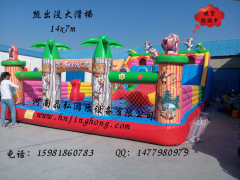 郑州优质的充气大滑梯供销 充气大滑梯经销商