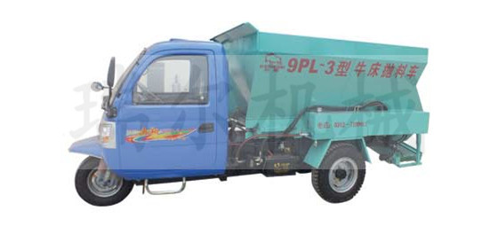 牛场用牛卧床抛料车