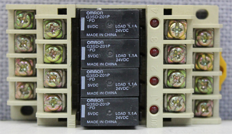 欧姆龙单相20a固态继电器g3na-220b dc5-24v直流固态继电器