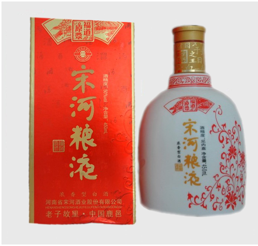 鹤壁最好的宋河粮液福道原浆50度450ml供应     宋河