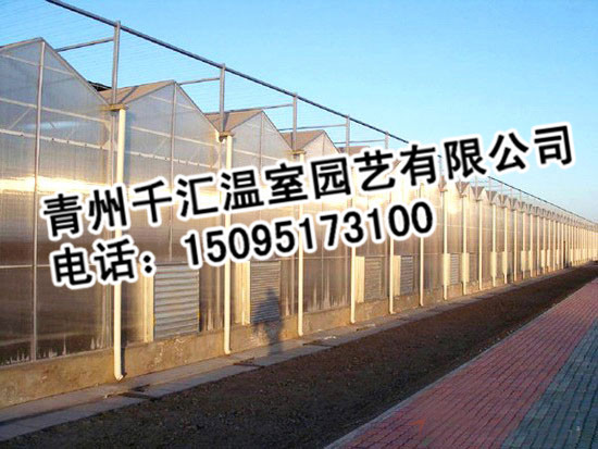 玻璃智能温室大棚