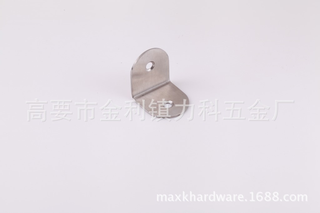 金利五金厂不锈钢角码卫生间隔断配件家具角铁固定连接件