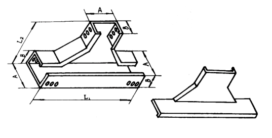 GQ1-C-03E型槽式下边垂直三通