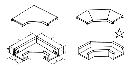 节能GQ1-C-02A型槽式水平弯通——有品质的GQ1-C-