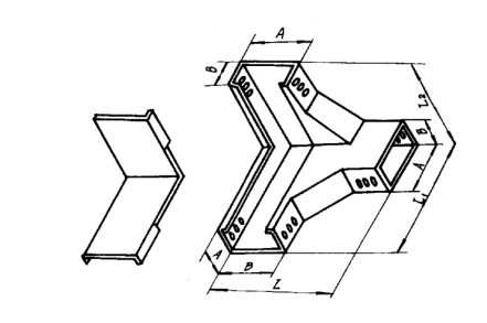 价位合理的GQ1-C-03F型槽式下角垂直三通，性价比高的G