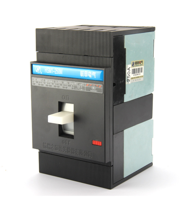 厂家现货批发杭申HSM1-250M/4P塑壳断路器
