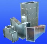 盛蓝共板法兰通风管道——专业的通风管道提供商_定西白铁风管