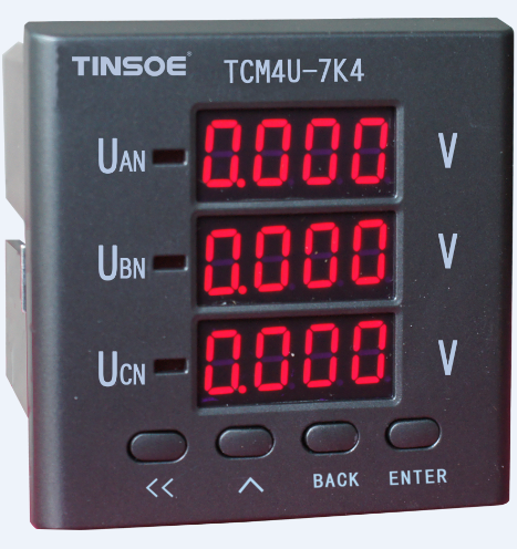 智能三相电压表 TCM4U-7K4