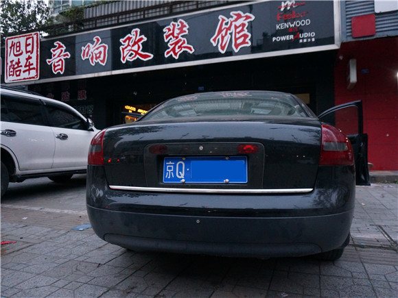 成都老款奥迪音响改装芬朗 四门狮龙隔音降噪-旭日酷车