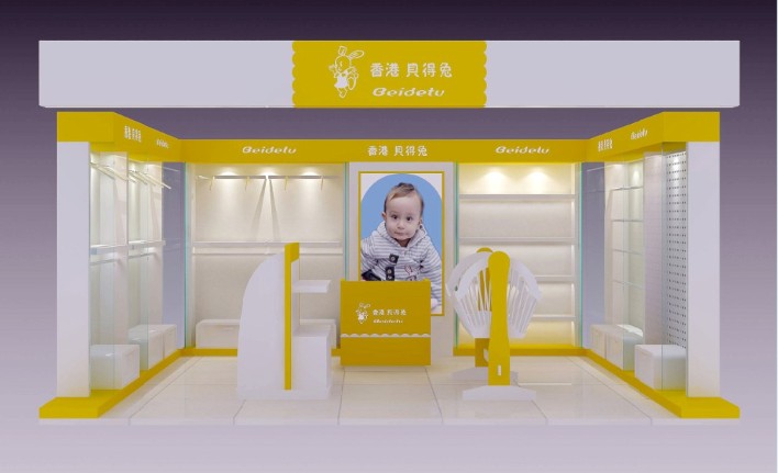 荆州母婴用品展柜，专业母婴店展柜就找旗扬