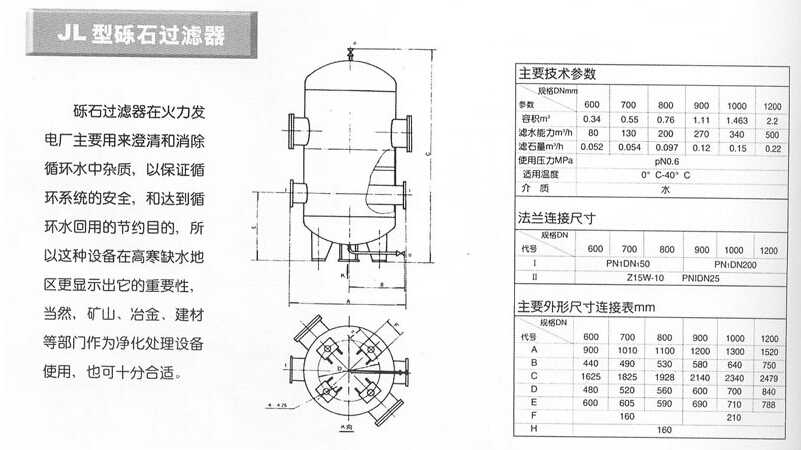 JL型砾石过滤器