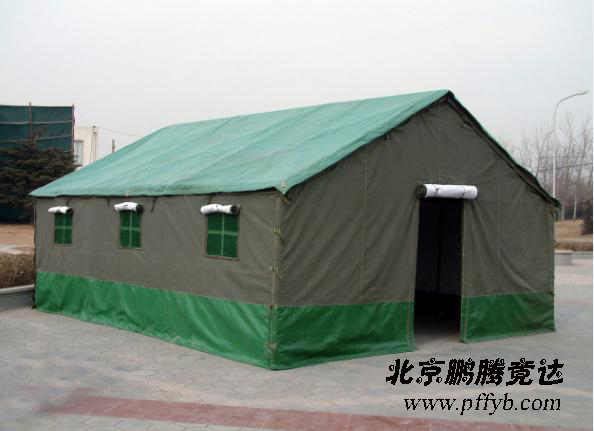 北京冬季帆布施工帐篷，工地住人工程帐篷批发