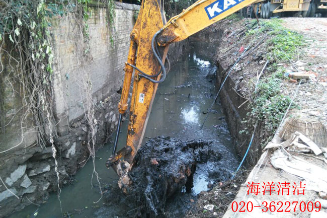 广州东山污水管道清淤工程