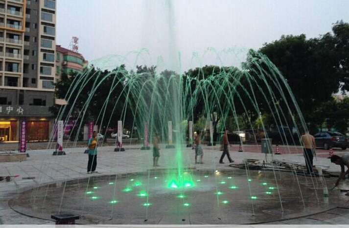 广西亮化工程花园景观喷泉