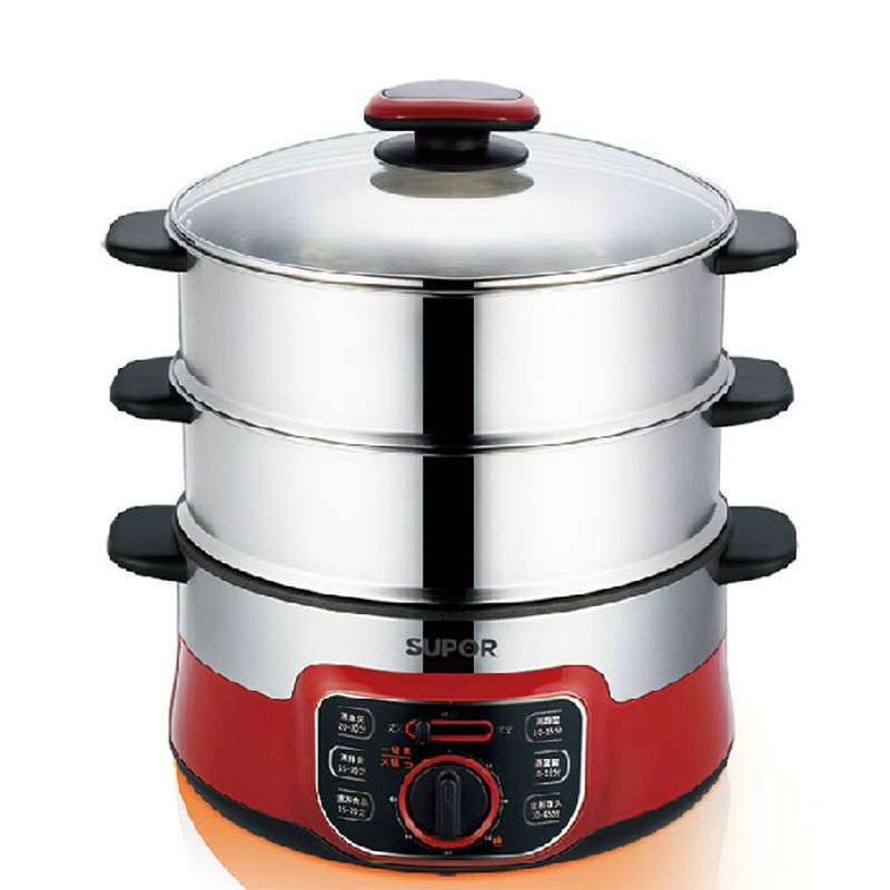 苏泊尔Z12YN6-G2超大容量多功能不锈钢12升蒸煮锅