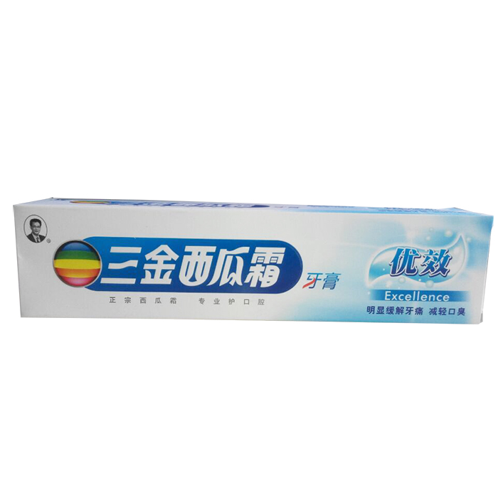 三金西瓜霜牙膏优效减轻口臭 明显缓解牙痛 买牙膏送牙刷
