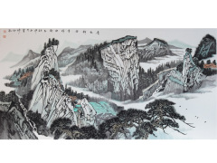 出售 的王雪峰画作——防城港书画展览