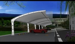 安装快捷的武汉膜结构自行车棚推荐——专业的膜结构