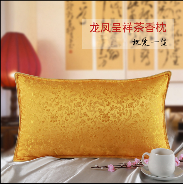 茶枕 薰衣草枕头 茶叶夏天保健枕 决明子助睡眠成人夏季凉枕芯