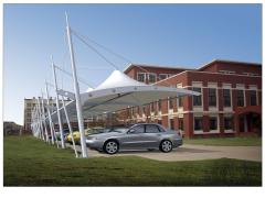 湖北专业的膜结构停车棚,购买膜结构停车棚就来景鹏翔