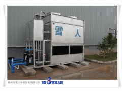 双换热器封闭式冷却塔 双冷却器电炉用闭式冷却塔价格如何