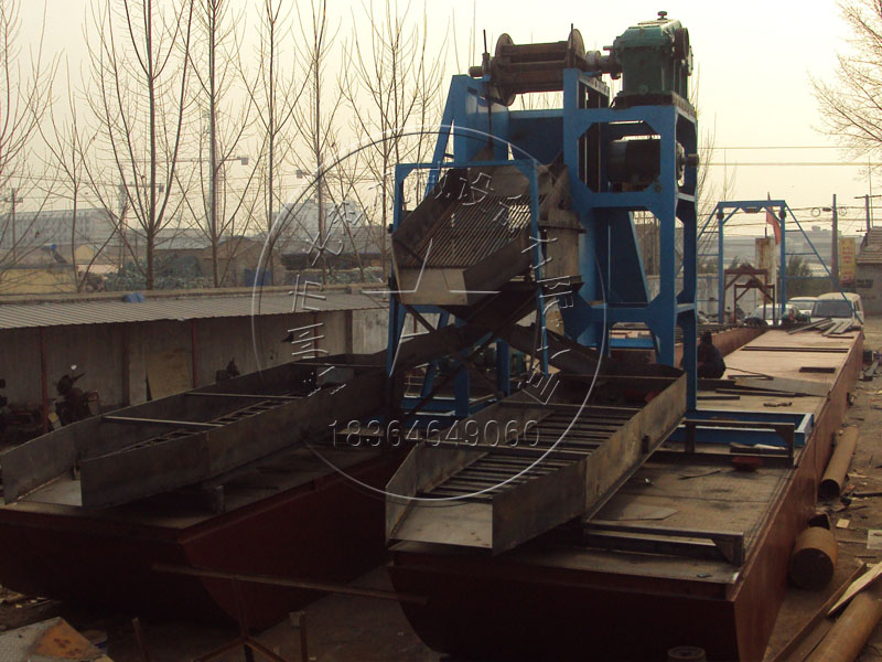 青州先科优质实用采矿机械挖沙淘金船，质优价廉