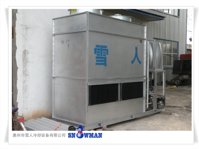 80吨闭式冷却塔冷却中频感应炉正在热销