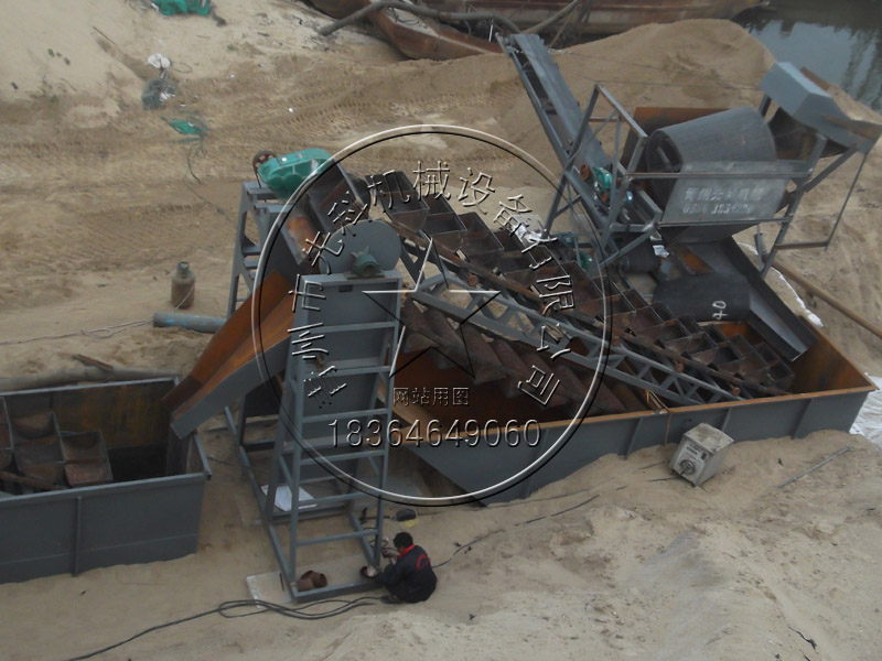 高效挖斗洗沙设备—青州先科砂石处理机械