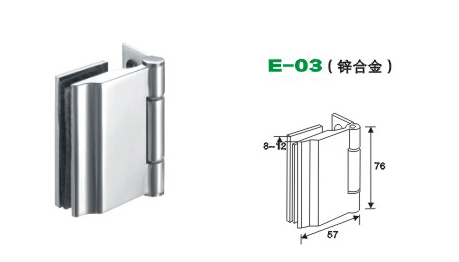 不锈钢玻璃门合页 订做 五金卫浴 门铰