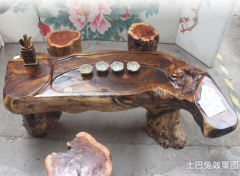 精致根雕摆件推荐：福建根雕茶几