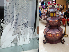 具有創意的廣告展示道具推薦:鯉城廣告展示道具