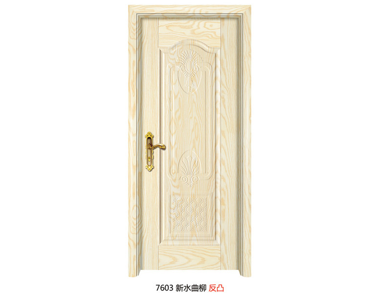 福建室內(nèi)鋼木門-供應德州物超所值的3D反凸門7603新水曲柳 反凸