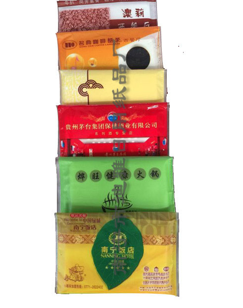 南宁钱夹纸巾厂家定制 迪雅广告钱夹纸供应